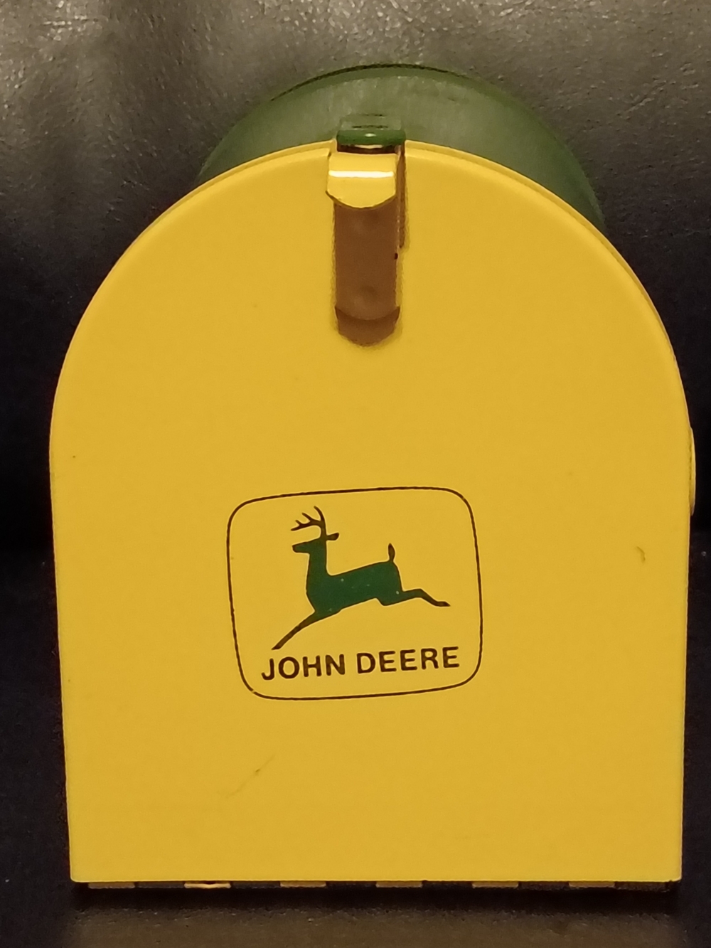 John Deere Yellow & Green Metal Bank